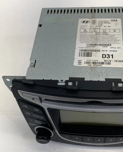 2012-2014 HYUNDAI ACCENT SEDAN HATCHBACK RADIO AUDIO UNIT 96170-1R1004X OEM