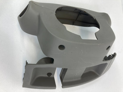 2003 2004 INFINITI G35 STEERING COLUMN UPPER LOWER TRIM COVER 48470-AM601 OEM