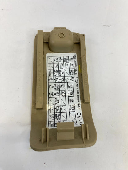 2008-2012 HONDA ACCORD DASH RIGHT LOWER COWL FUSEBOX DOOR COVER 83112TA0A010 OEM