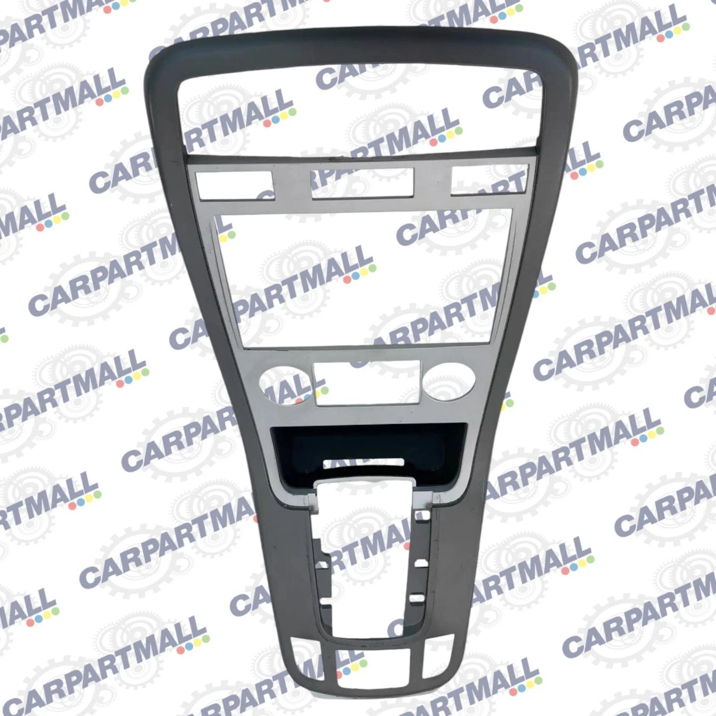 08 09 CHEVROLET EQUINOX LS CENTER DASH RADIO SHIFTER CLIMATE BEZEL TRIM SILVER