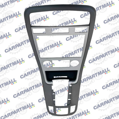 08 09 CHEVROLET EQUINOX LS CENTER DASH RADIO SHIFTER CLIMATE BEZEL TRIM SILVER