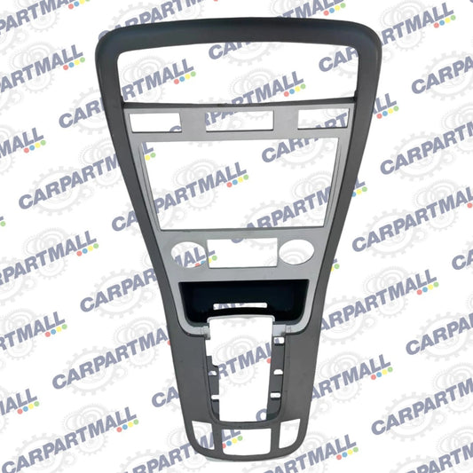 08 09 CHEVROLET EQUINOX LS CENTER DASH RADIO SHIFTER CLIMATE BEZEL TRIM SILVER