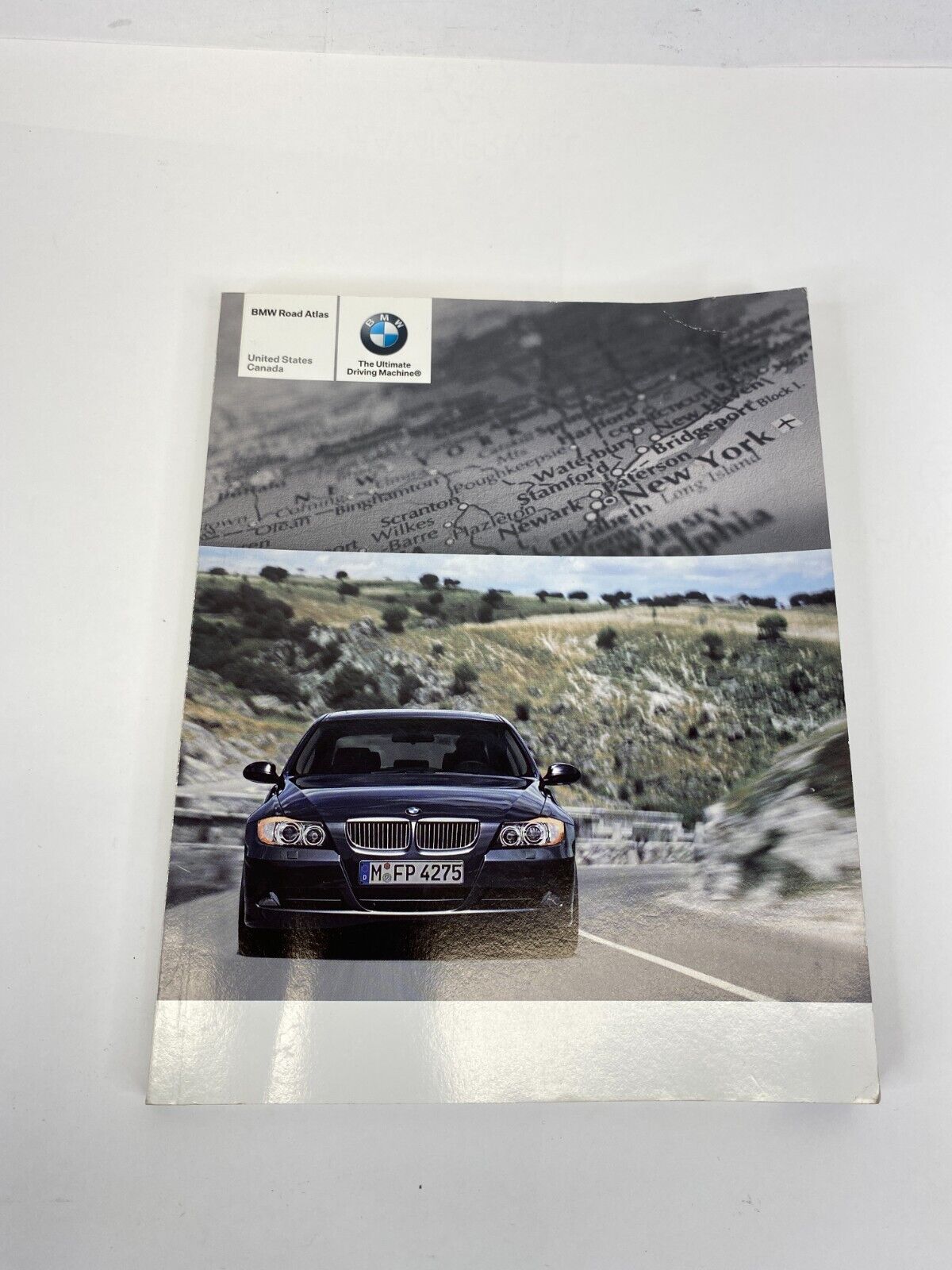 BMW 5 Series Road Atlas The Ultimate Driving Machine Book & CD DVD with Case OEM