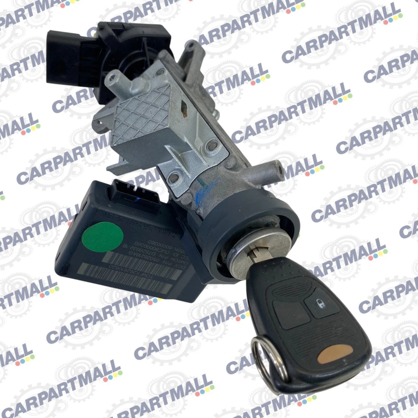 2007-2017 JEEP COMPASS PATRIOT IGNITION SWITCH LOCK CYLINDER & KEY 05026218AG