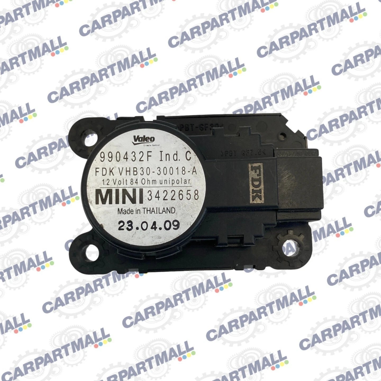 07-15 MINI COOPER A/C HEATER BLOWER FLAP MOTOR ACTUATOR 3422658 OEM
