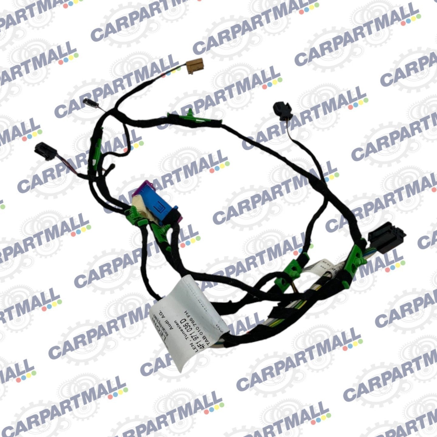 2005-2011 Audi A6 Quattro Front Right Side Door Wiring Wire Harness 4F1971036D