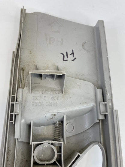 10-15 TOYOTA PRIUS FRONT RIGHT SEAT BELT HEIGHT ADJUSTER ANCHOR COVER 7302353020
