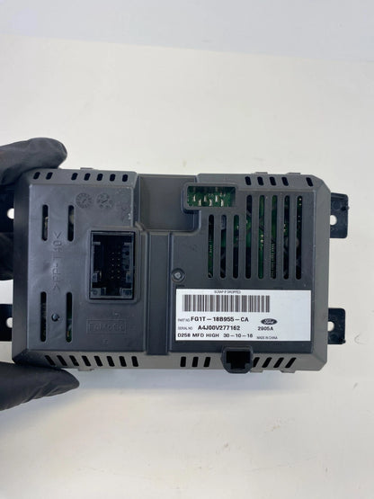 2015-2019 Ford Taurus Police SDN Radio Information Screen Display FG1T-18B955-CA
