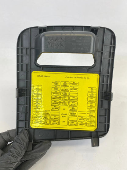 2016-2018 HYUNDAI SANTA FE FUSE BOX COVER DASH LOWER LH 91941-2W511 OEM FACTORY