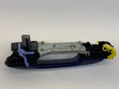 2010-2015 TOYOTA PRIUS REAR LEFT SIDE EXTERIOR OUTER DOOR HANDLE BLUE OEM