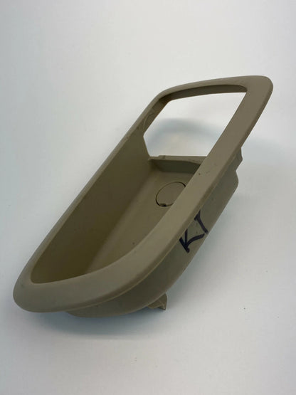 04-09 MAZDA 3 SEDAN REAR RIGHT SIDE INNER DOOR HANDLE BEZEL TRIM COVER RR RH OEM