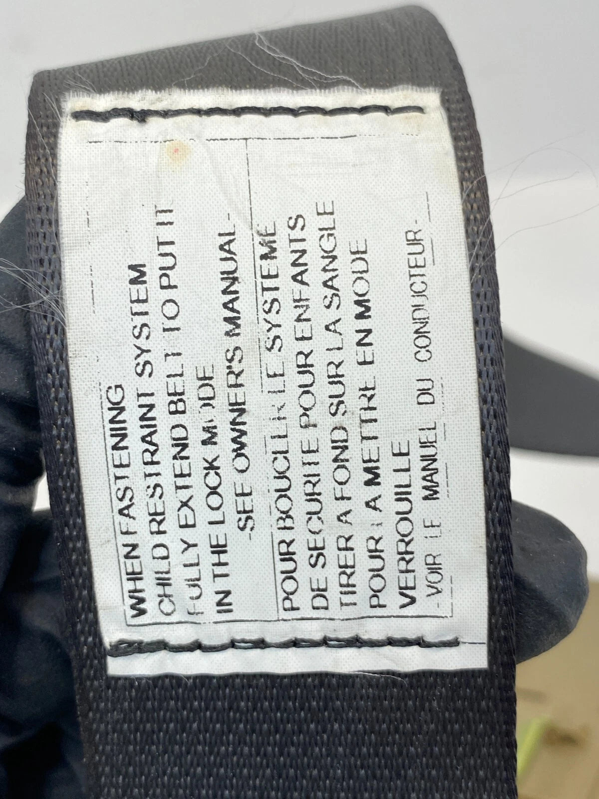 2009 2010 HYUNDAI SONATA FRONT RIGHT PASSENGER SIDE SEAT BELT SAFETY RETRACTOR