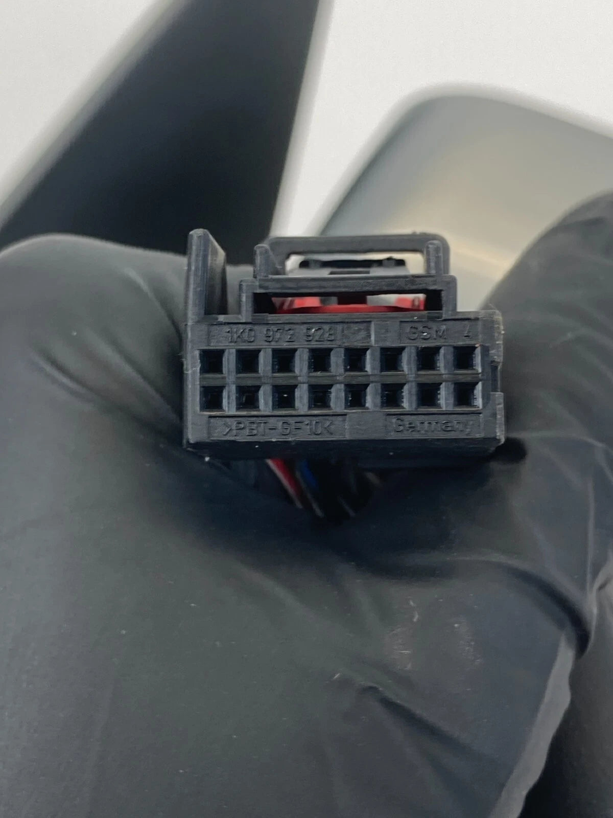 05-09 AUDI A3 A4 A6 QUATTRO LEFT DRIVER SIDE VIEW POWER DOOR MIRROR E1010754 OEM