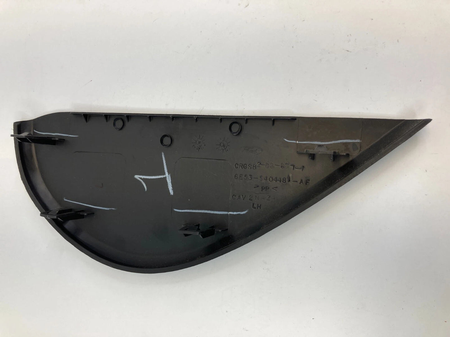 2006-2012 FORD FUSION FRONT DASH LEFT SIDE END CAP COVER LID TRIM 6E535404481AF