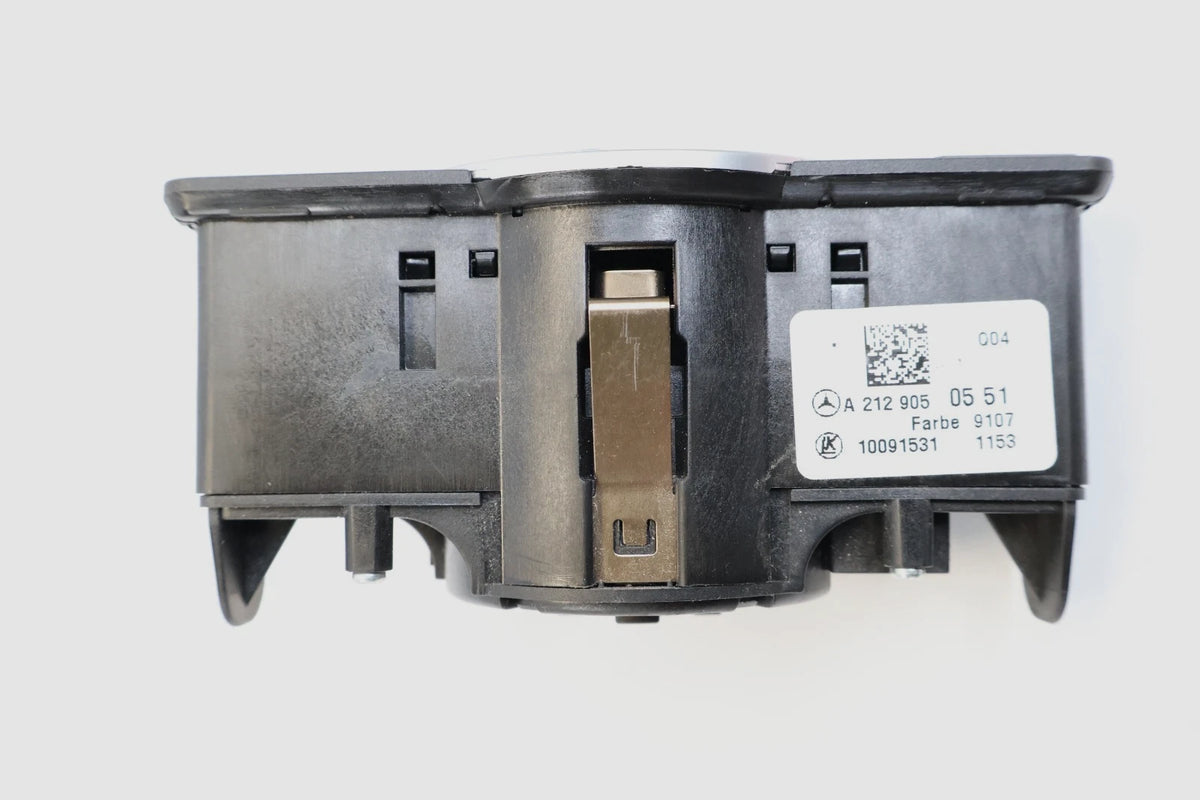 06-16 MERCEDES-BENZ E350 HEADLIGHT & FOG LIGHT CONTROL SWITCH A2129050551 OEM