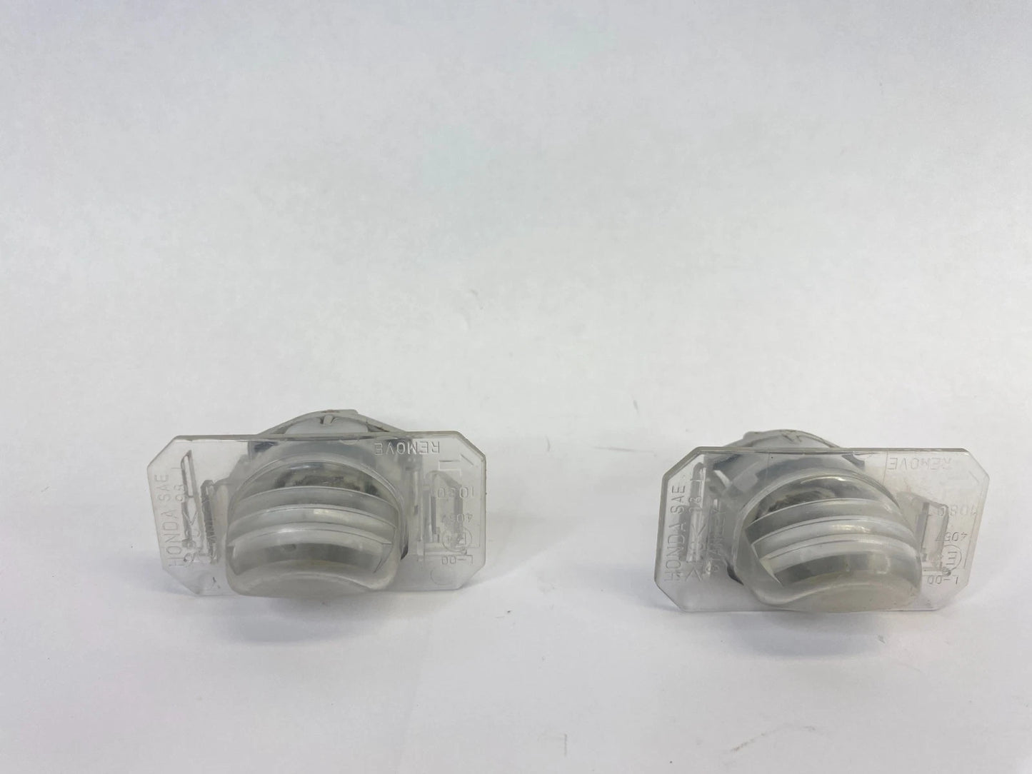 2001-2011 HONDA CIVIC SEDAN REAR TRUNK LICENSE PLATE LIGHT LAMP PAIR SET OEM