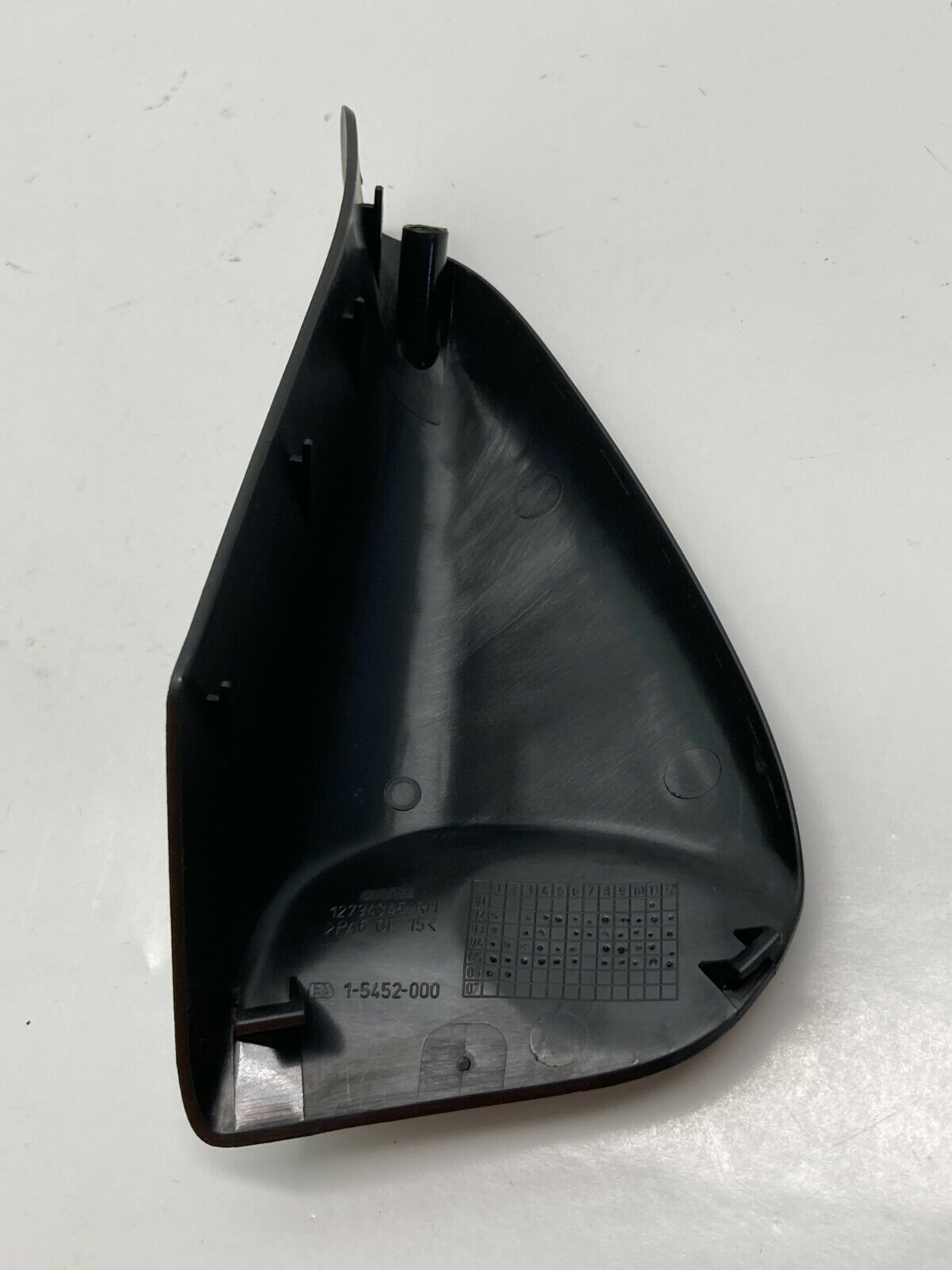 2003-2011 Saab 9-3 Right Passenger Door Mirror Inner Corner Trim Cover 12794345