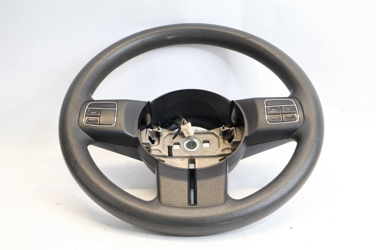 2011-2017 JEEP COMPASS STEERING WHEEL W/ CRUISE CONTROL SWITCH 1SL84XDVAH OEM
