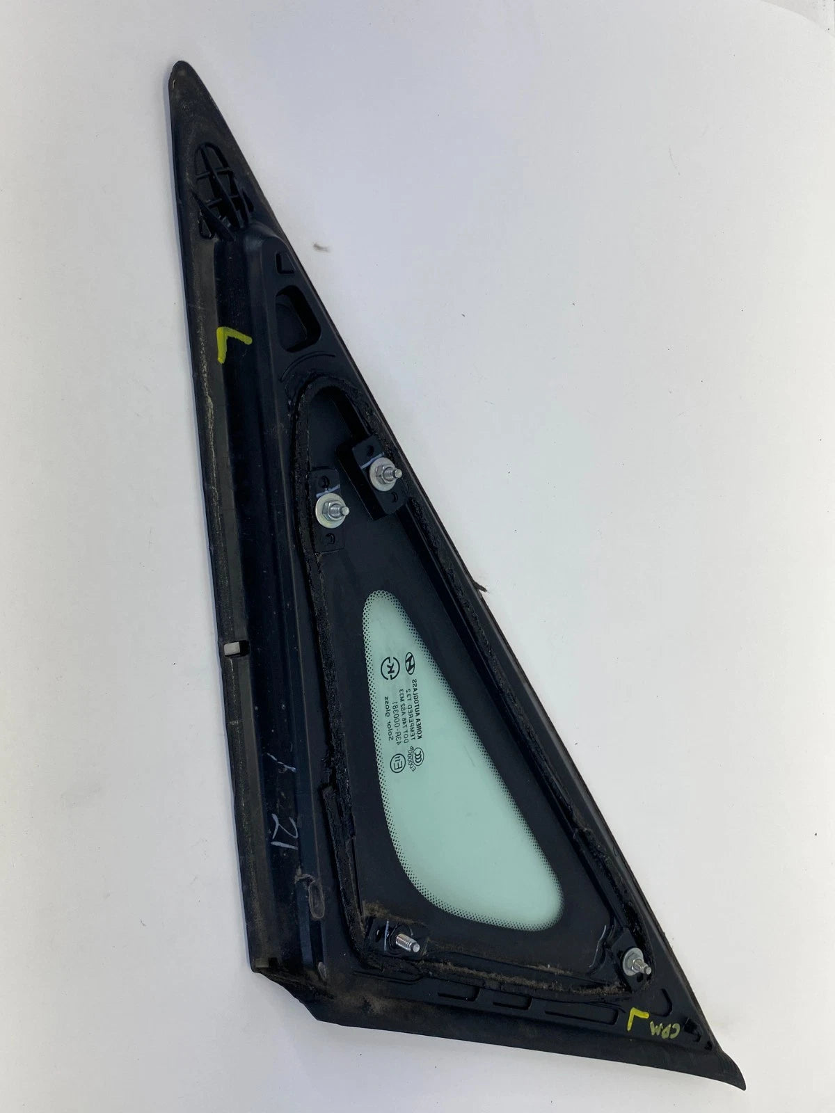 2011-2015 HYUNDAI SONATA REAR LEFT LH DOOR QUARTER WINDOW GLASS OEM 87820-3S100