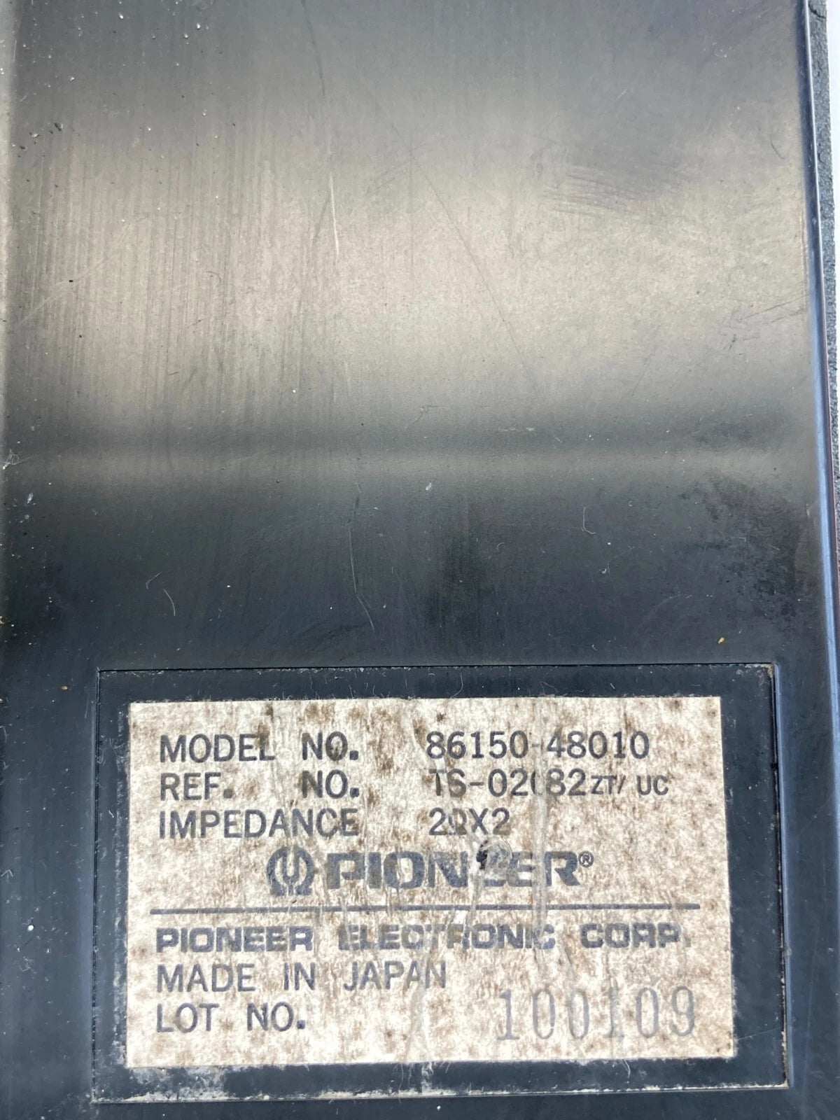 1999-2003 LEXUS RX300 SPEAKER BOX SUBWOOFER SUB WOOFER ASSEMBLY 86150-48010 OEM