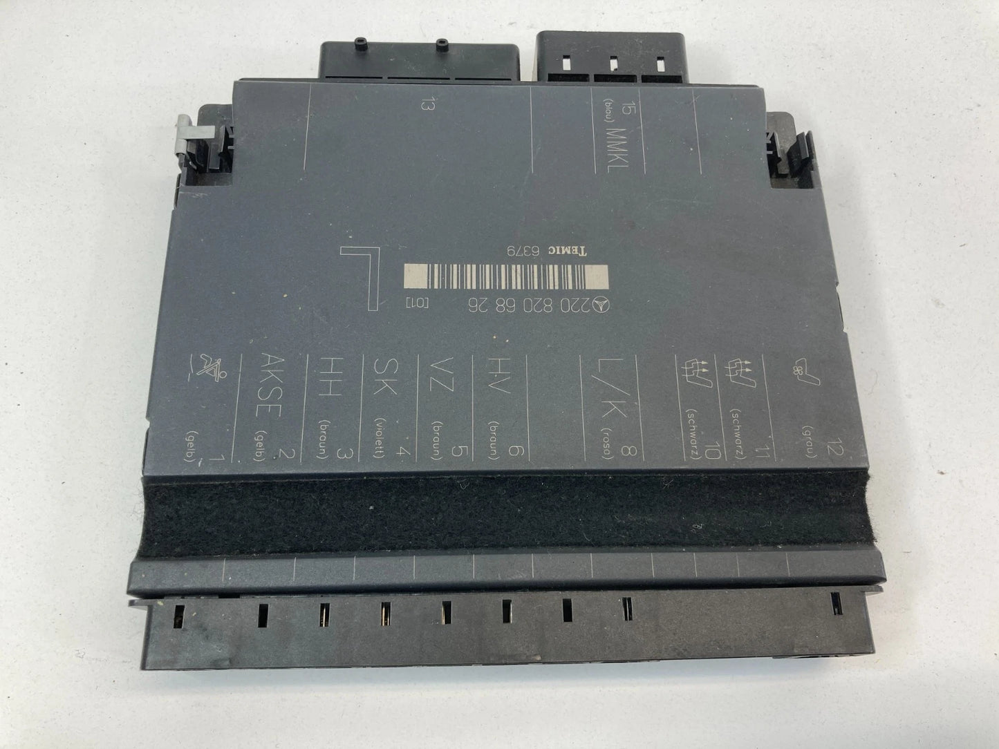 2000-2006 MERCEDES-BENZ S 500 FRONT LEFT SIDE SEAT MEMORY CONTROL MODULE UNIT