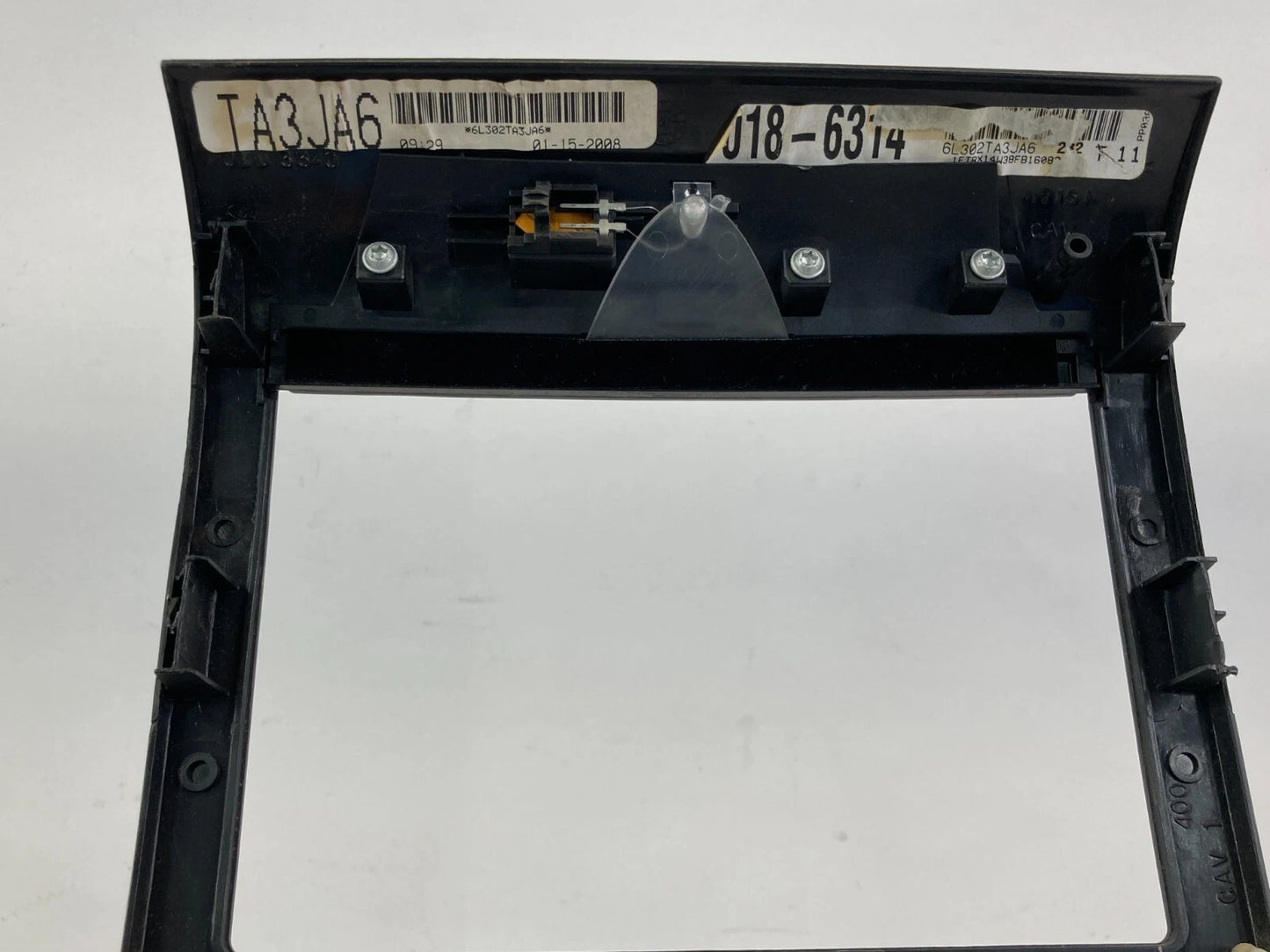 2004-2008 FORD F-150 CENTER DASH RADIO CLIMATE CONTROL BEZEL TRIM 6L302TA3JA6