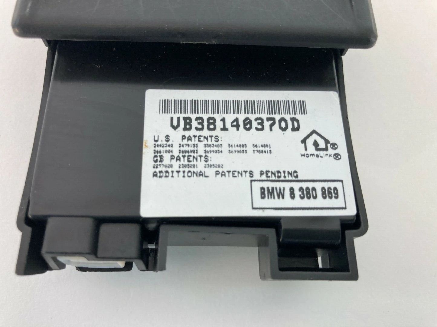 97-20 BMW 740IL GARAGE DOOR GATE REMOTE OPENING CONTROL SWITCH BUTTON 8380869
