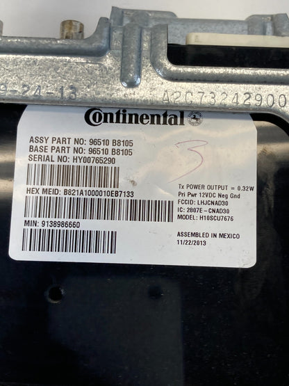 14-16 Hyundai Santa Fe Communication Telematics Control Module 96510-B8105 OEM