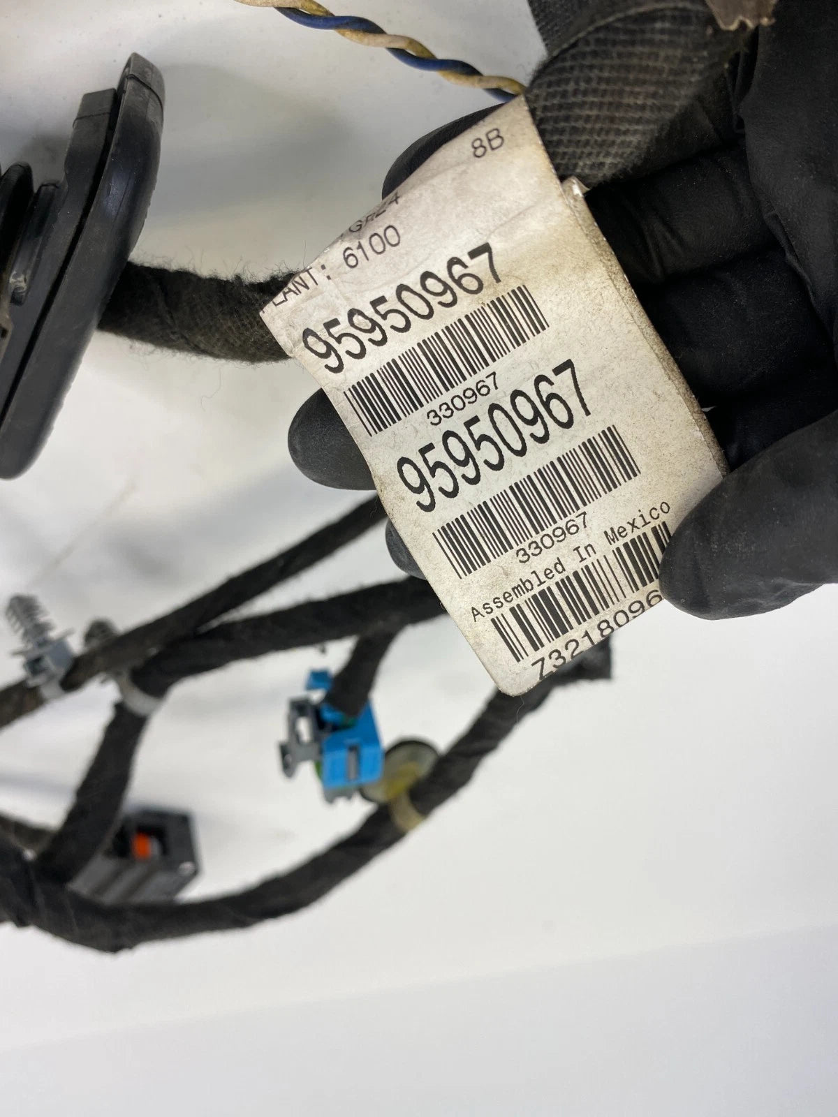 2011 2012 CHEVROLET CRUZE REAR RIGHT SIDE DOOR HARNESS WIRING WIRE 95950967 OEM