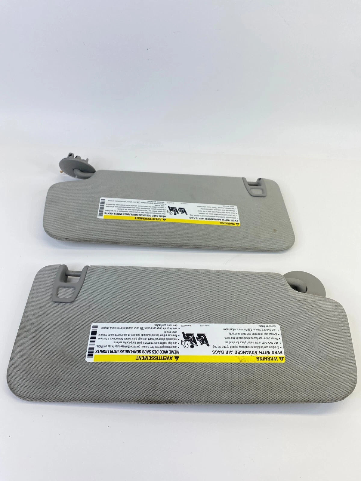 2010-2017 CHEVROLET EQUINOX GMC TERRAIN SUNVISOR SUN VISOR SET LEFT & RIGHT