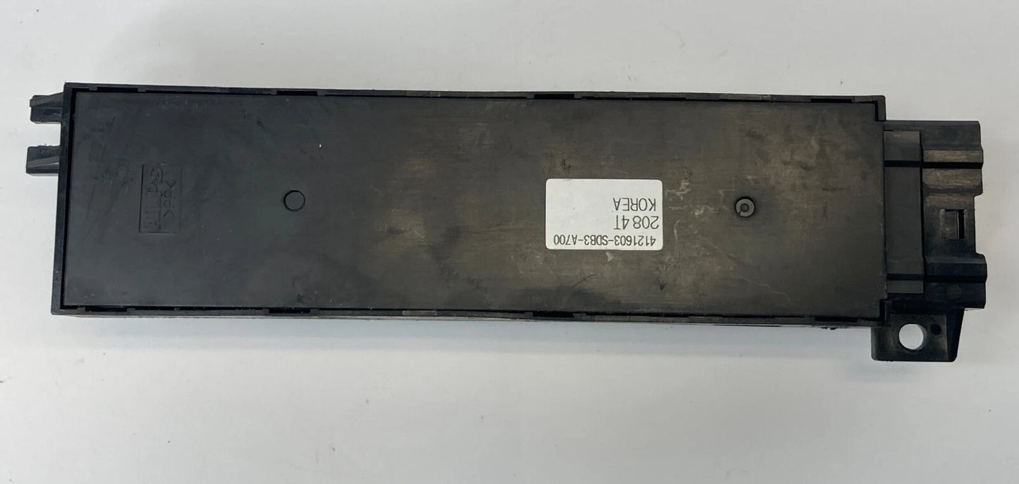 2004-2008 ACURA TL FRONT LEFT SEAT ADJUSTMENT CONTROL SWITCH 4121603-SDB3-A700