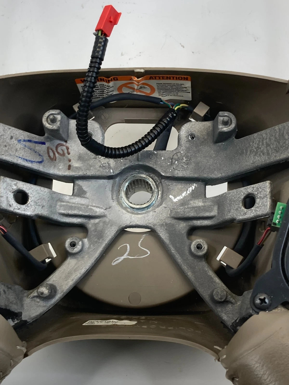 2002-2005 FORD EXPLORER MERCURY MOUNTAINEER STEERING WHEEL W CRUISE CONTROL OEM