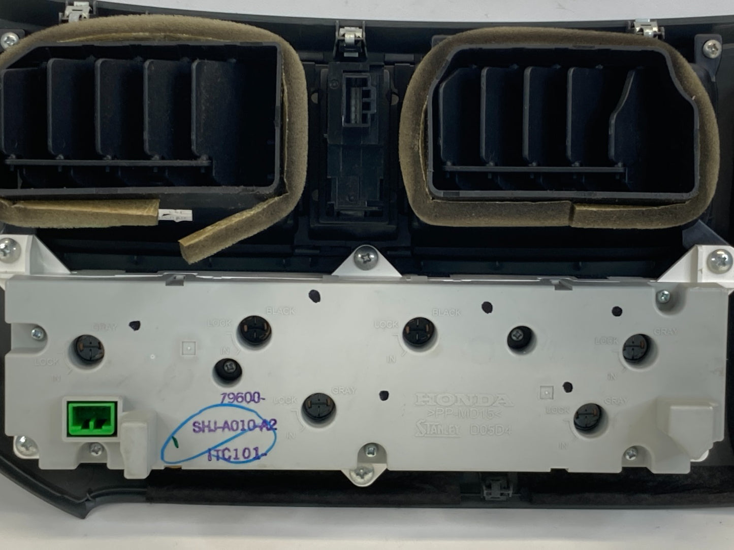 05-10 Honda Odyssey Dash Radio Climate Control Switch w/ Trim Bezel 77250SHJA220