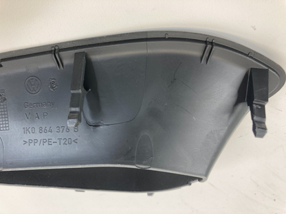 06 07 Volkswagen GTI Center Console Right Side Lower Trim Cover 1K0-864-376-B