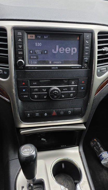 2011-2013 JEEP GRAND CHEROKEE AM/FM RADIO MP3 WMA NAVIGATION SCREEN DISPLAY OEM