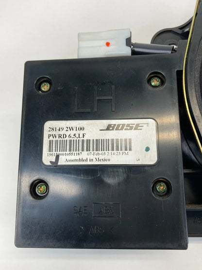 1996-2004 NISSAN PATHFINDER FRONT LEFT DOOR SPEAKER AMPLIFIER 28149 2W100 OEM