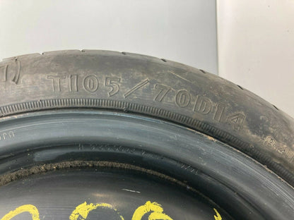 2001 01 HONDA CIVIC EMERGENCY SPARE TIRE WHEEL COMPACT DONUT T105/70D14 OEM