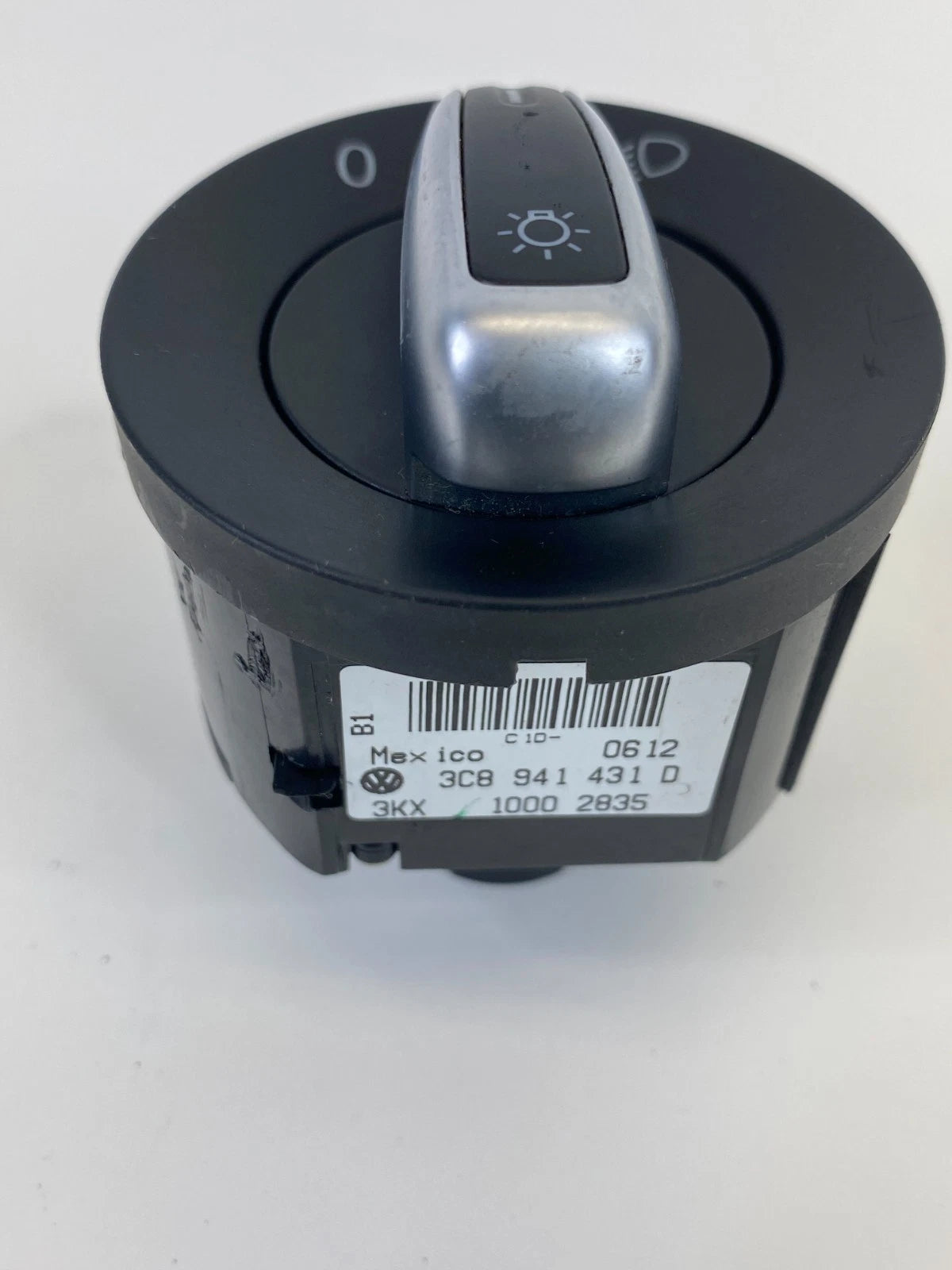 2009-2022 VOLKSWAGEN PASSAT HEADLIGHT HEADLAMP LIGHT SWITCH 3C8941431D OEM