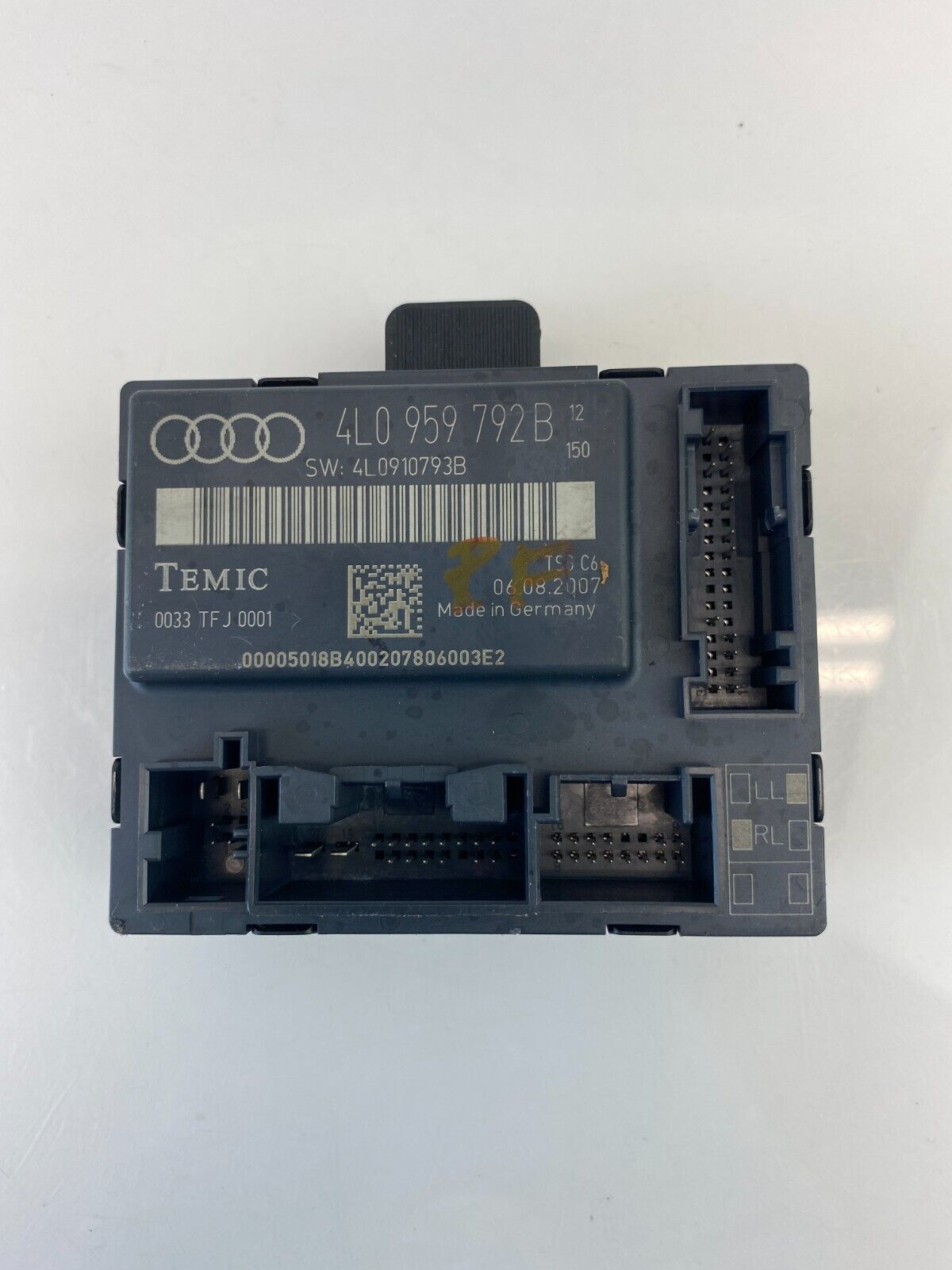 2007 2008 Audi Q7 Front Right Passenger Door Computer Control Module 4L0-959-792