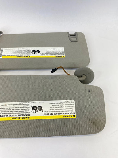 2011-2017 CHEVROLET EQUINOX LEFT RIGHT SUN VISOR PAIR SET W/ VANITY MIRROR OEM