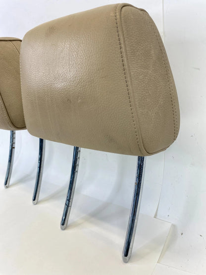 07 08 BMW 328XI 07-12 328I FRONT LEFT & RIGHT SEAT HEADREST HEAD REST PAIR SET