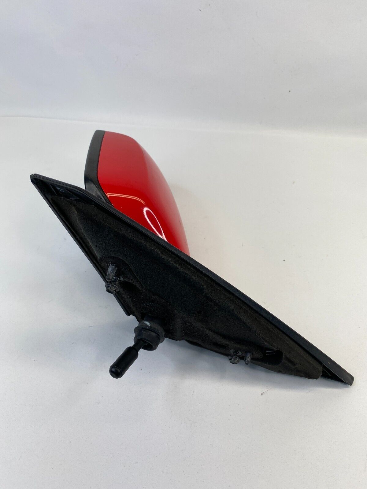 2004-2009 Mazda 3 Mazda3 Sedan Front Left Driver Side View Manual Door Mirror