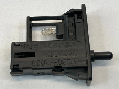 1997-2011 TOYOTA CAMRY FRONT PASSENGER GLOVE BOX DOOR LIGHT SWITCH 81260-33030