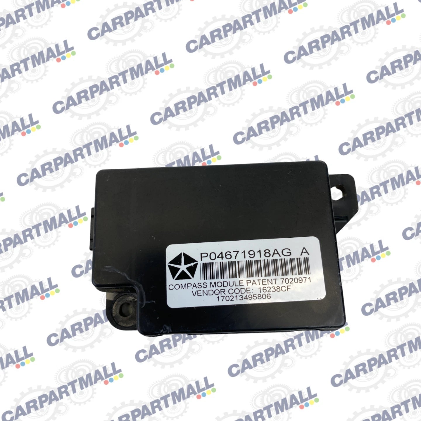 2011-2014 DODGE AVENGER 2.4L COMPASS & TEMPERATURE CONTROL MODULE P04671918AG