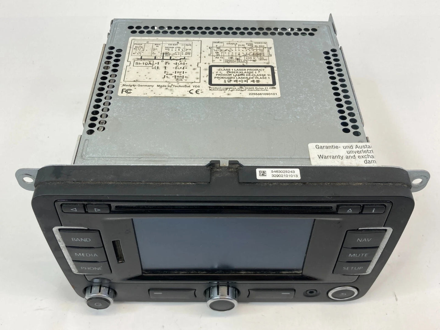 2009-2011 VOLKSWAGEN TIGUAN TOUCH SCREEN NAVIGATION RECEIVER RADIO 1K0-035-274