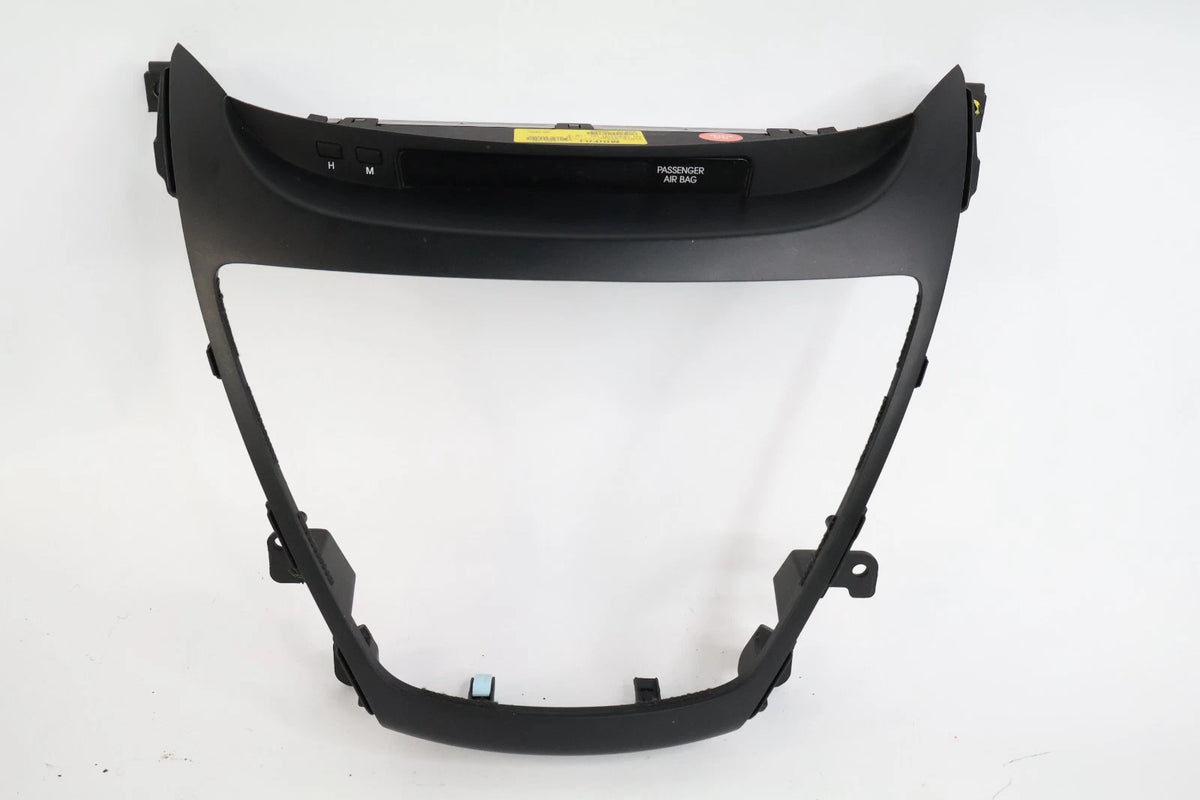 2014-2016 HYUNDAI ELANTRA DASH CLOCK WITH SURROUND BEZEL PANEL TRIM 94510-3XAB0