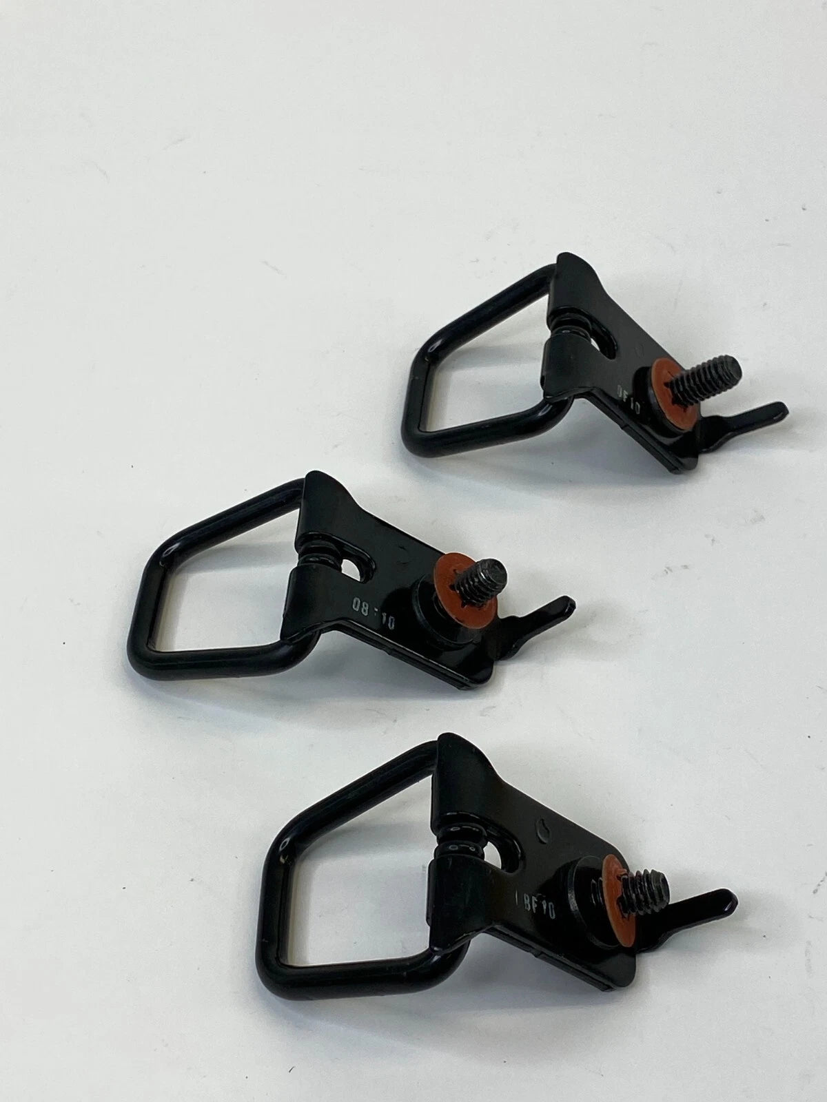 2009-2011 CHEVROLET CHEVY AVEO SEDAN REAR TRUNK TIE DOWN HOOK SET OF 3 OEM