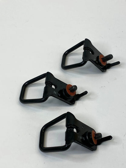 2009-2011 CHEVROLET CHEVY AVEO SEDAN REAR TRUNK TIE DOWN HOOK SET OF 3 OEM