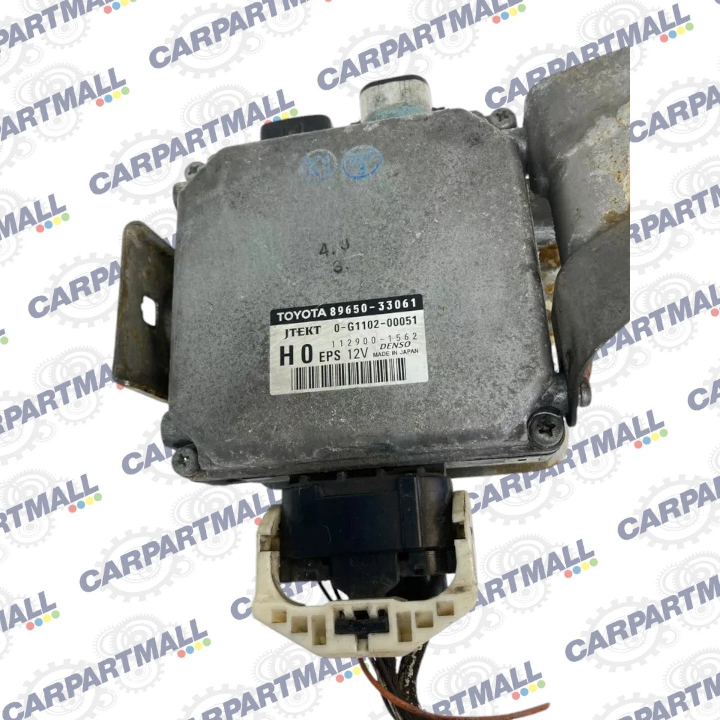 2007-2009 TOYOTA CAMRY POWER STEERING COMPUTER CONTROL MODULE 89650-33061 OEM