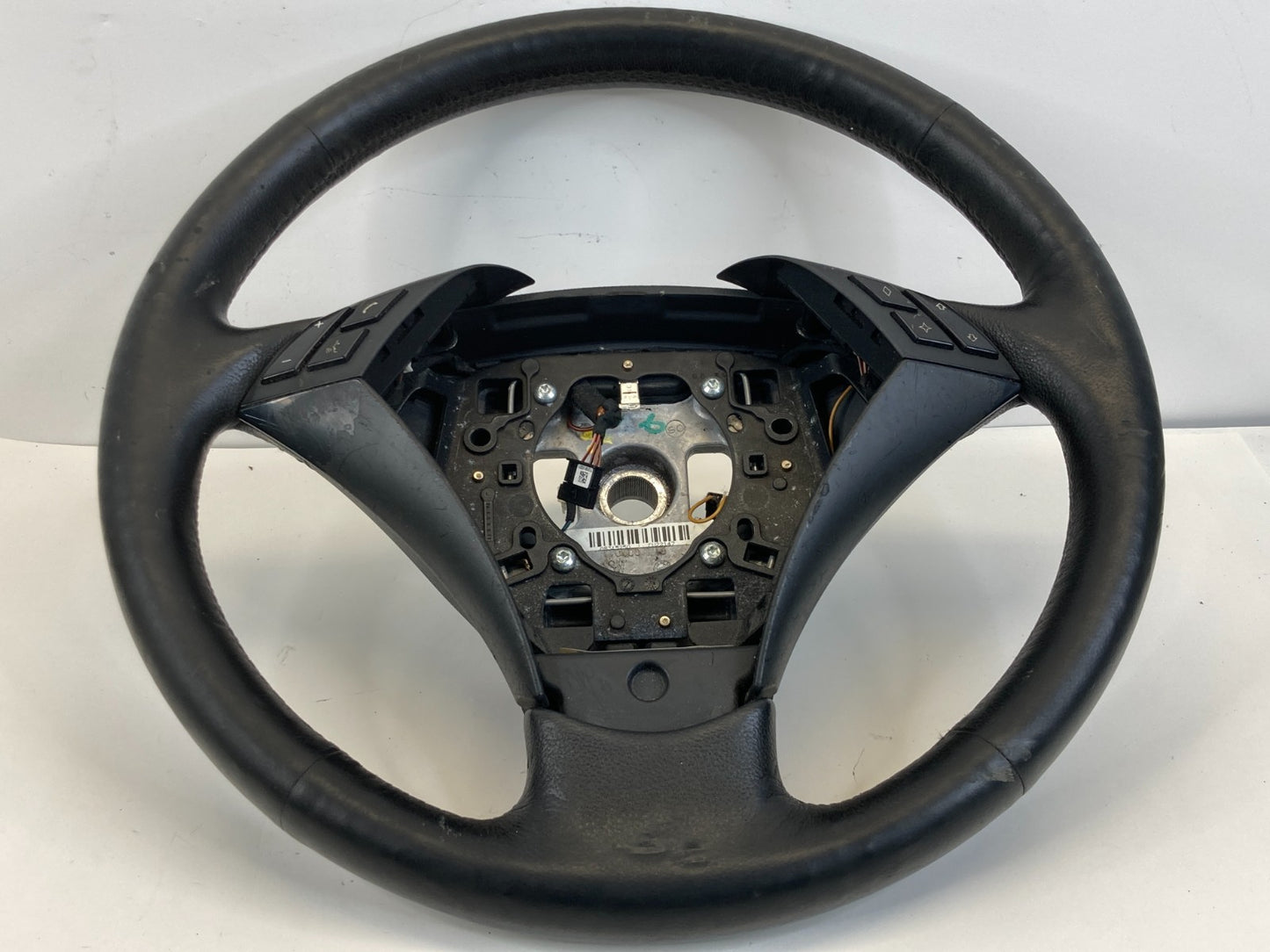 2006 2007 BMW 530xi Steering Wheel w/ Audio & Cruise Switches OEM